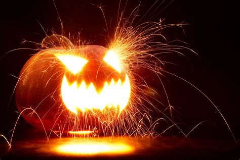 Get the Halloween Party Started: Exploding Jack O Lanterns and Witch Hats